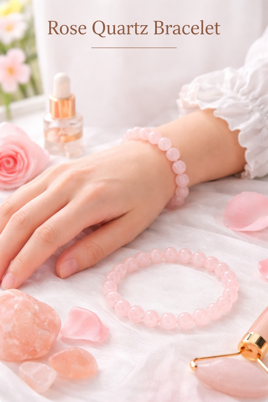 Rose Quartz Bracelet – Love & Harmony