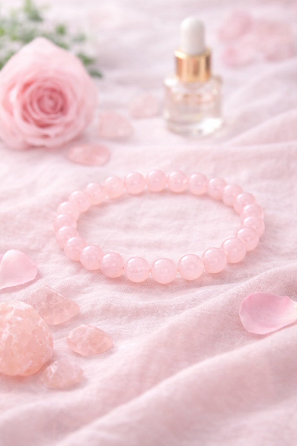 Rose Quartz Bracelet – Love & Harmony