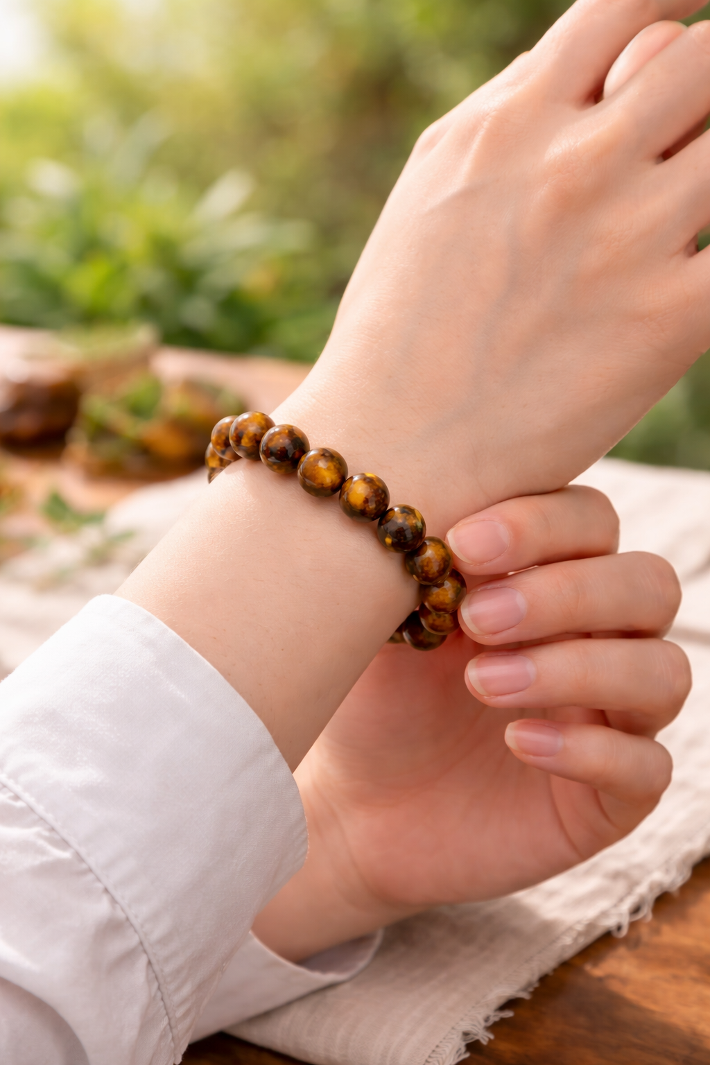 Tiger Eye Bracelet – Confidence & Success